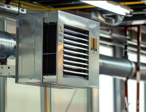 aérotherme à eau chaude